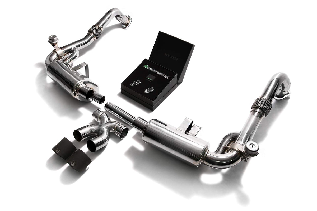 Armytrix Porsche 718 Boxster (2016-Present) valvetronic exhaust system image 1