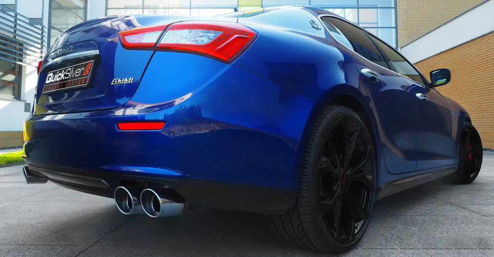 Quicksilver Maserati Ghibli inc. S, Q4 Petrol - Sport Exhaust  (2014 on) image 3