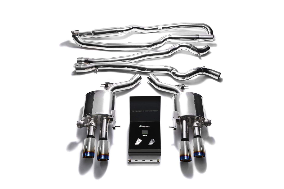 Armytrix BMW F10 M5 (2011-2016) valvetronic exhaust system image 1