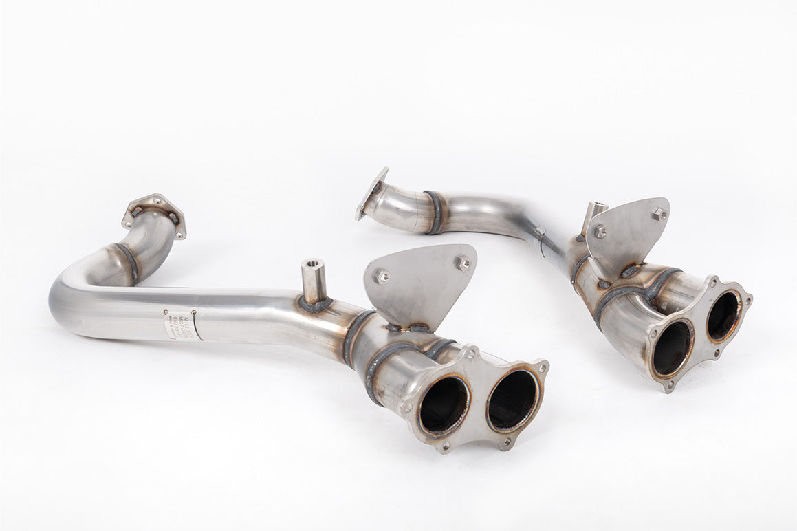 Milltek Porsche 718 (Inc. Cayman & Boxster) OPF/GPF-Bypass Pipes image 0