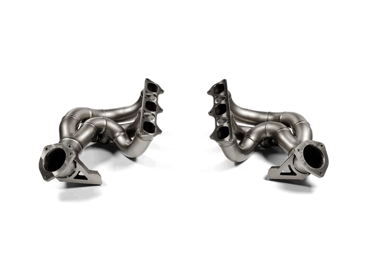 Porsche 718 Cayman GT4 RS / Sypder RS  | Evolution Header Set (Titanium) image 1