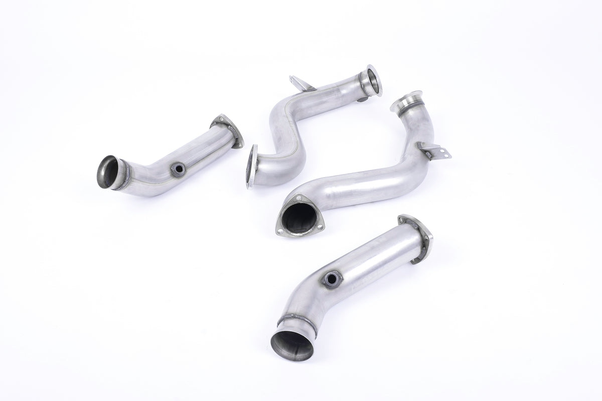 Milltek Mercedes C63/ S (W205) Large-Bore Downpipe & Catalyst Bypass Pipes image 0