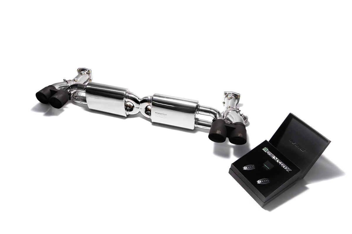 Armytrix Porsche 911 Turbo 991.1 Turbo S (2013-2015) valvetronic exhaust system image 2