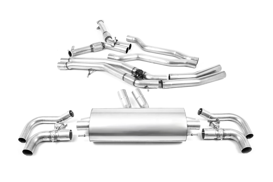 Milltek Audi RSQ8 4.0 V8 Bi-Turbo OPF/GPF-Back Exhaust image 0