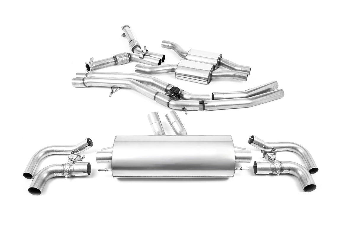 Milltek Audi RSQ8 4.0 V8 Bi-Turbo OPF/GPF-Back Exhaust image 1