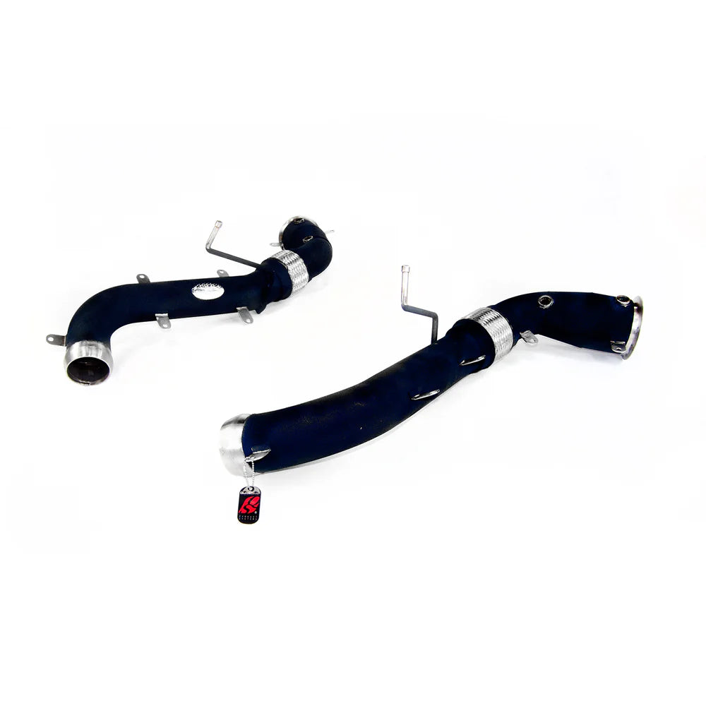 Quicksilver McLaren 675LT Ceramic Coated Catalyst Replacement Pipes (2015 on) image 0