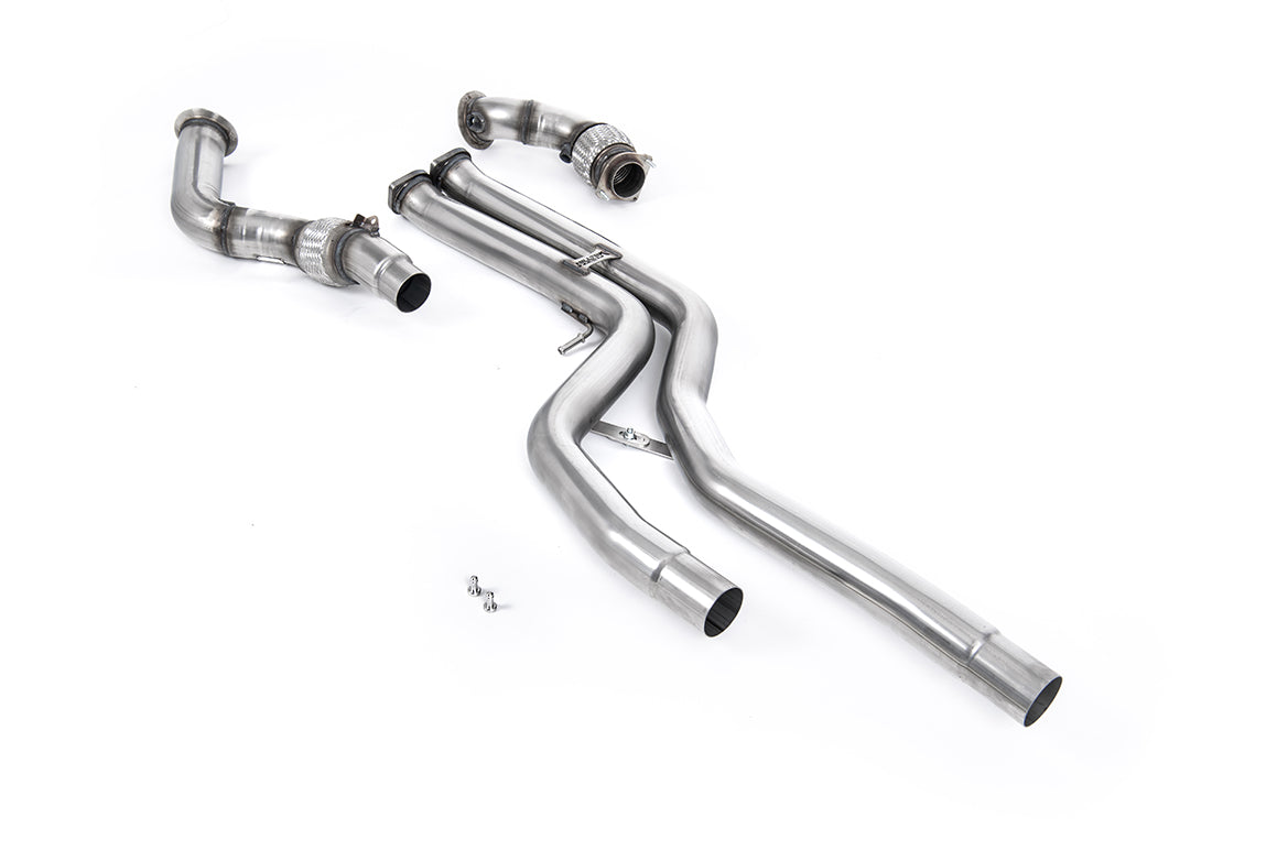 Milltek BMW M3 (F80) Large-Bore Downpipe with OPF/GPF Bypass image 0