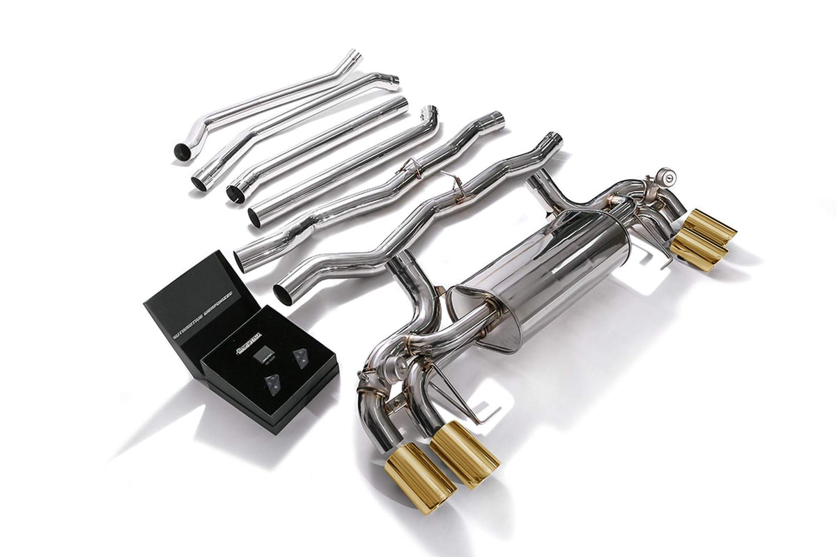 Armytrix BMW G30/G31 M550i xDrive (2017-2024) valvetronic exhaust system image 4