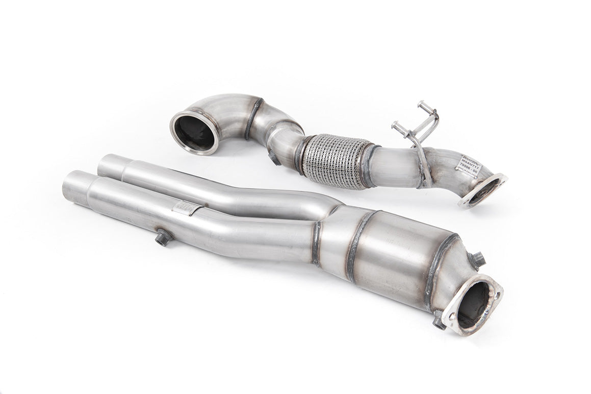 Milltek Large Bore Downpipe & Hi-Flow Sports Catalyst (Audi RS3, RSQ3, TT RS) image 0
