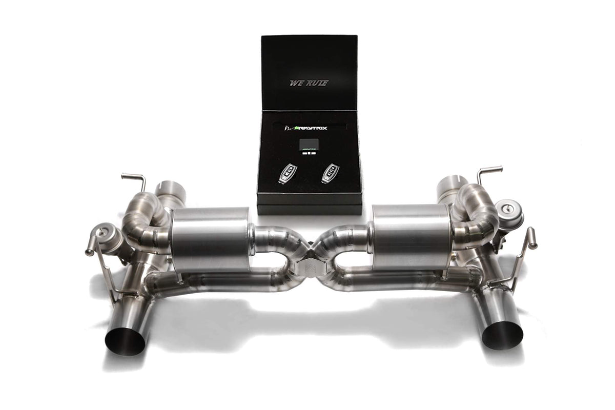Armytrix Ferrari 488 GTB / Spider (2015-2020) valvetronic exhaust system image 0