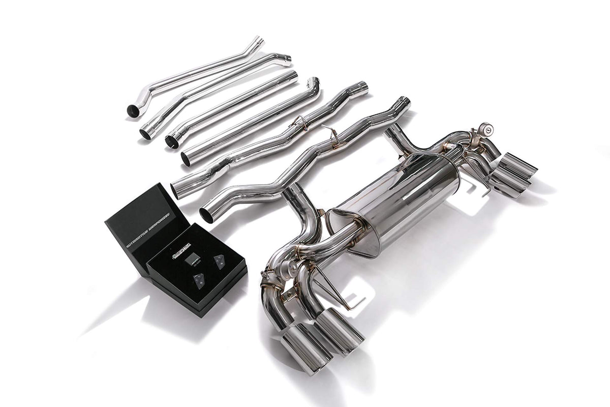 Armytrix BMW G30/G31 M550i xDrive (2017-2024) valvetronic exhaust system image 0