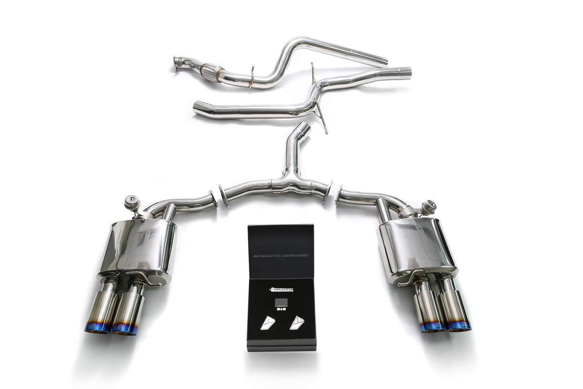 Armytrix Audi A4 B9 2.0 TFSI Sedan/Avant (2WD) 2016- valvetronic exhaust system image 1