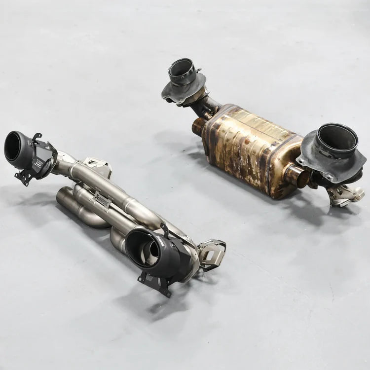 Porsche 911 Turbo / Turbo S / Sport Classic (992.1) | Akrapovic | Slip-On Race L image 2