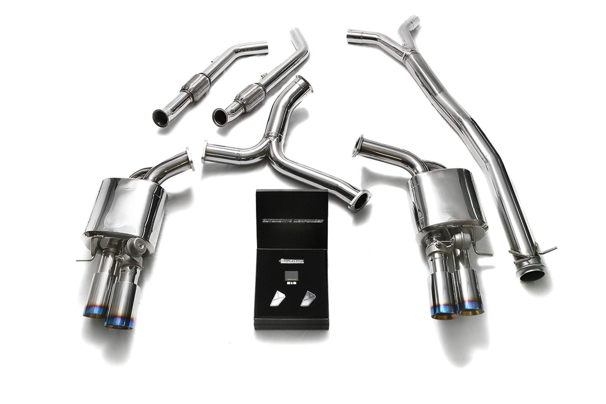 Armytrix Mercedes-AMG W205 C43 (2015-2022) valvetronic exhaust system image 1