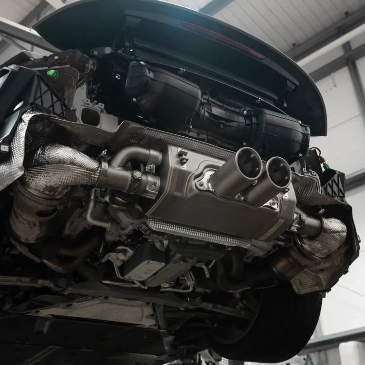 Porsche 911 GT3/ GT3 RS (992)  | Slip-On Race Line Adapter Set (SS) image 2