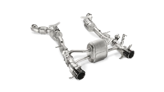 Ferrari 488 GTB / 488 Spider  | Link Pipe Set w/ Cat (SS) image 2