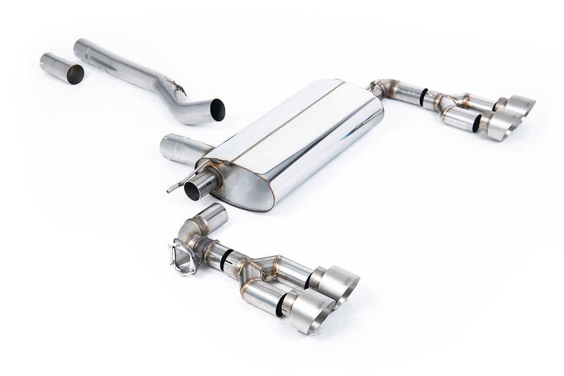 Maxton x Milltek BMW M135i (F40) OPF/GPF-Back Exhaust & Diffuser image 0