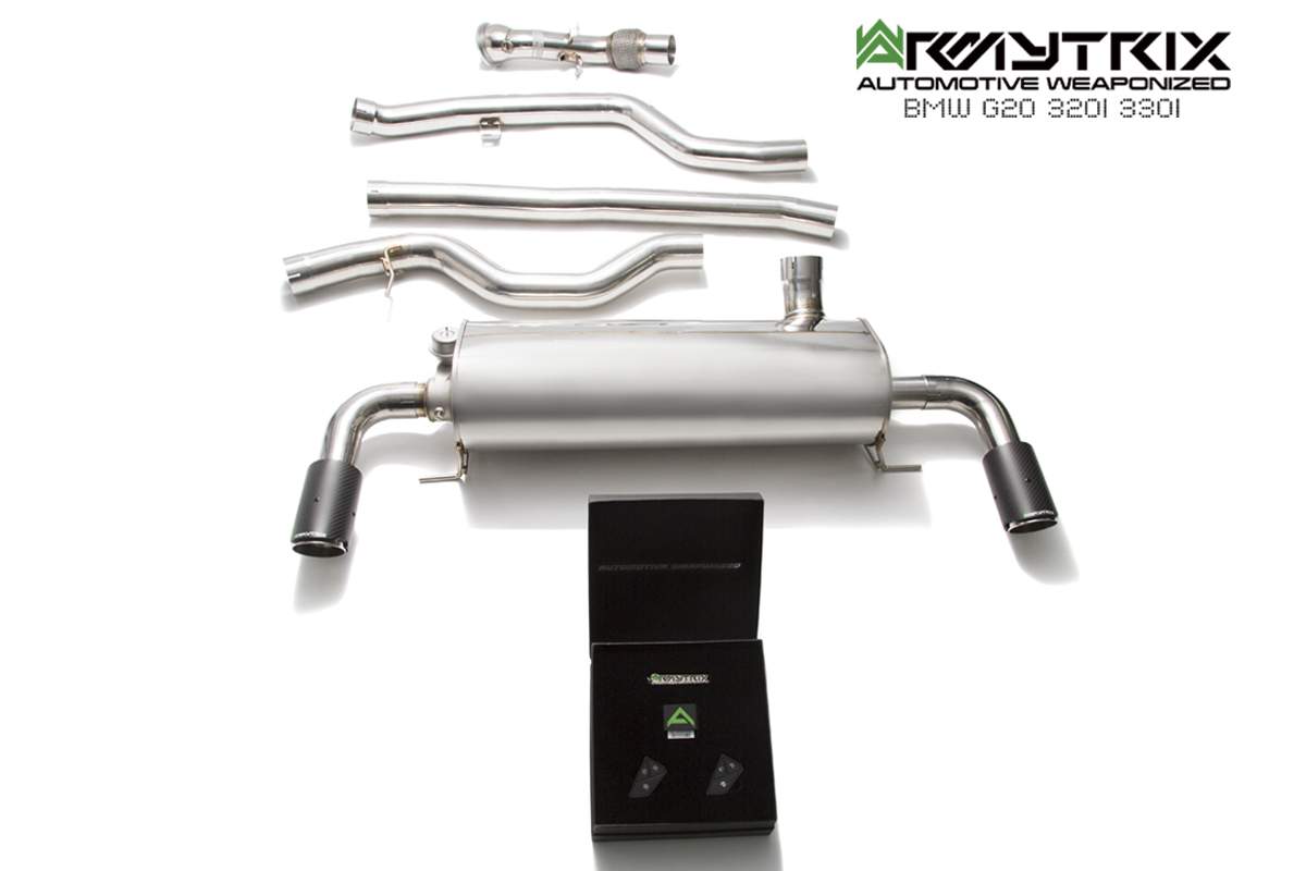 Armytrix BMW G20 320/330 B48 Non-OPF (2019-present) valvetronic exhaust system image 2