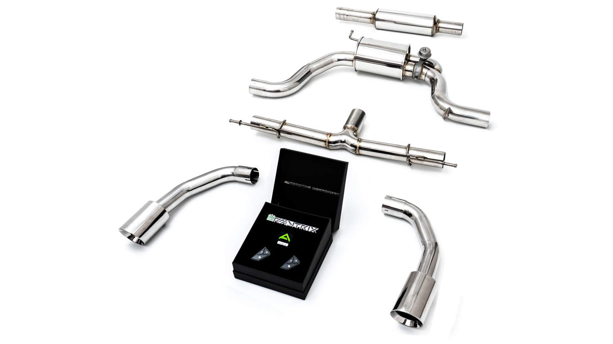 Armytrix Volkswagen Golf 8 GTi (2020-present) valvetronic exhaust system image 0