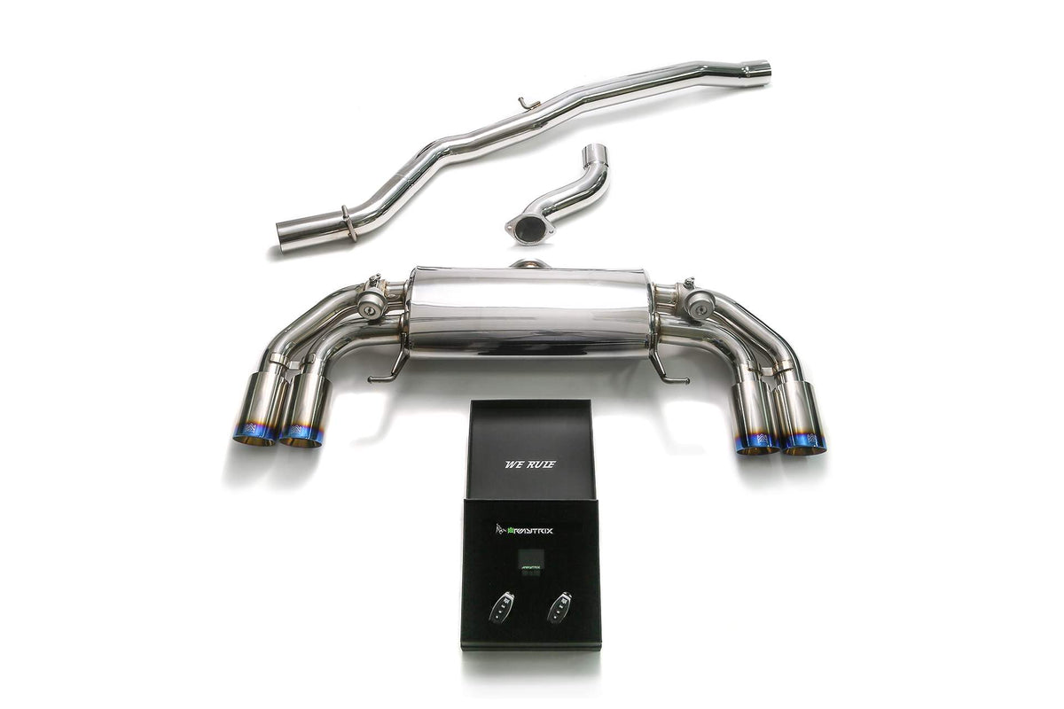 Armytrix Audi S1 8X Hatchback/ Sportback (2014-2018) valvetronic exhaust system image 1