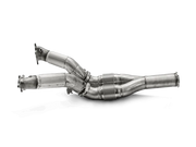 Nissan GT-R (R35)  | Downpipe / Link Pipe Set (SS) for Stock Turbochargers image 0
