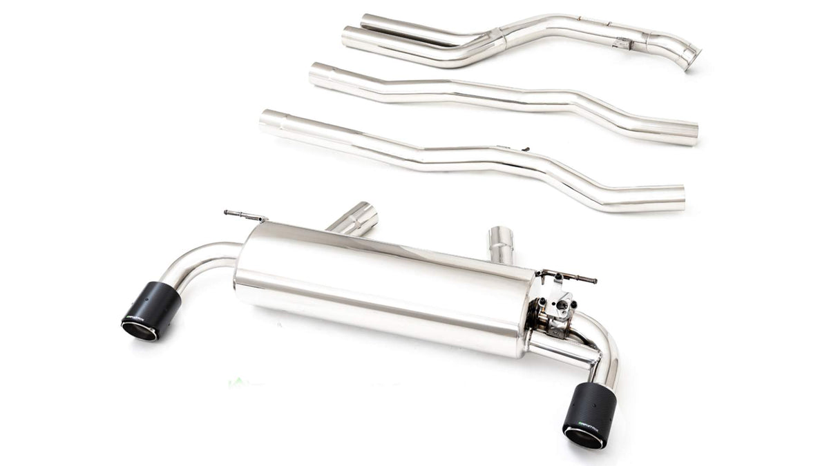 Armytrix Toyota GR Supra OPF with OE Valve Control valvetronic exhaust system image 4