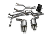 Armytrix Audi RS7 C7 valvetronic exhaust system with Wireless Remote Control Kit image 0