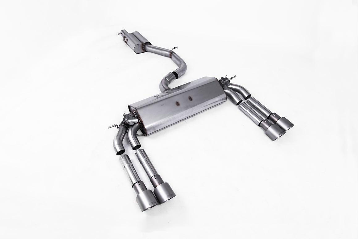 Milltek Audi S3 Saloon & Cabrio 8V/8V.2 (Non-GPF Models) Cat-Back Exhaust image 1