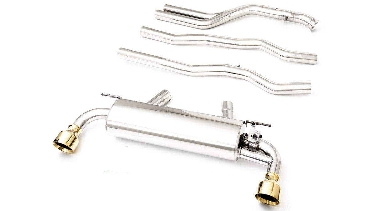 Armytrix Toyota GR Supra OPF with OE Valve Control valvetronic exhaust system image 1