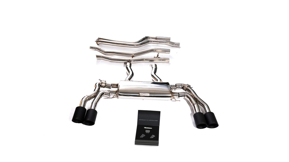 Armytrix BMW F98 X4M (2019-Present) valvetronic exhaust system image 2