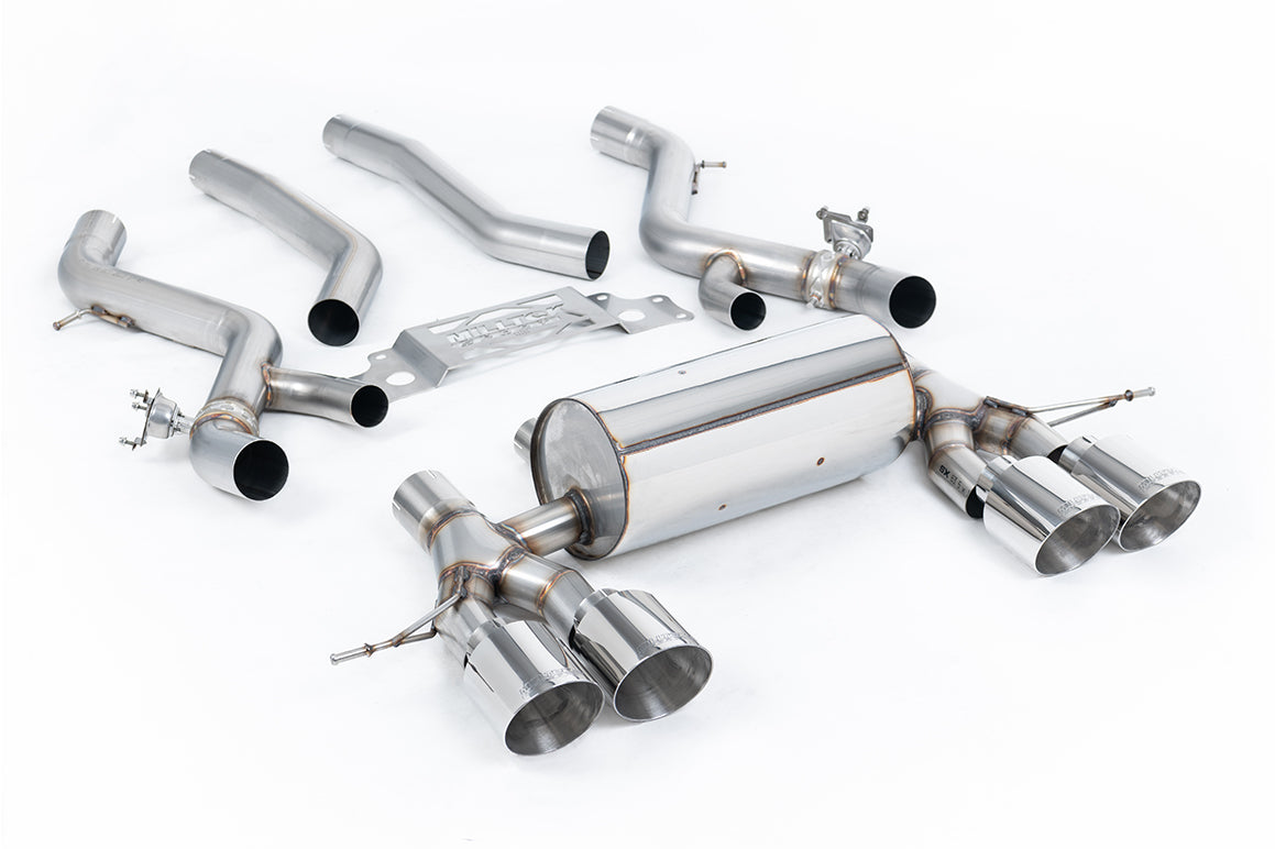 Milltek BMW M2 (G87) OPF/GPF-Back Exhaust with Centre Resonator Bypass image 0