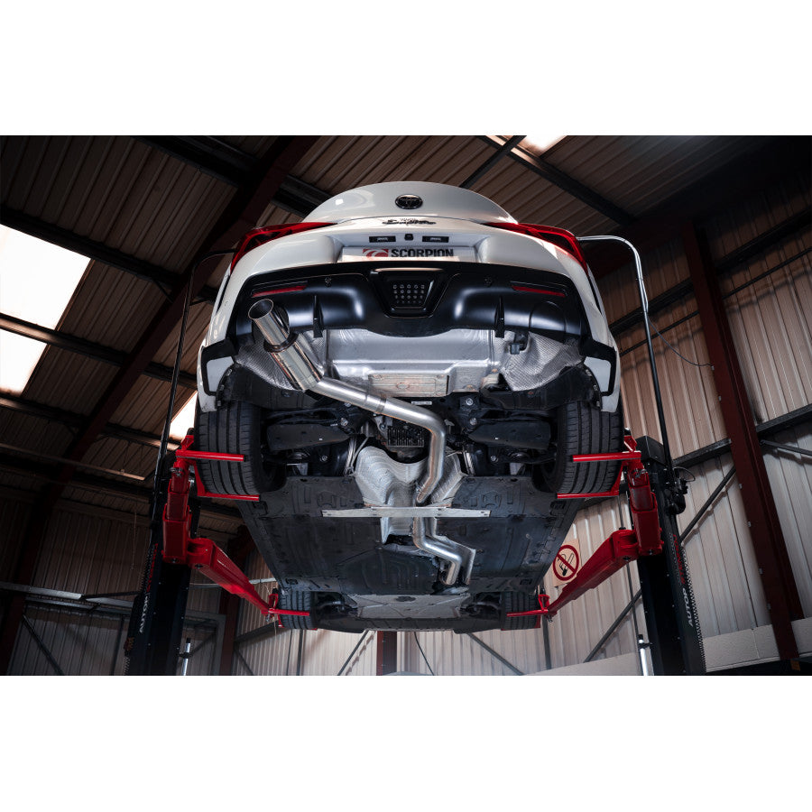 Scorpion Exhausts Toyota Supra (A90) Cat-Back Single Exit System image 2