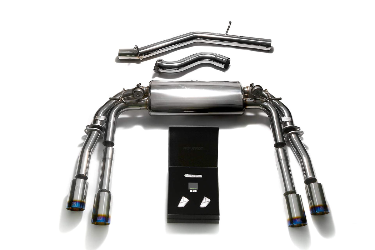 Armytrix Audi S3 Sedan (2013-2020) Valvetronic Exhaust System image 1