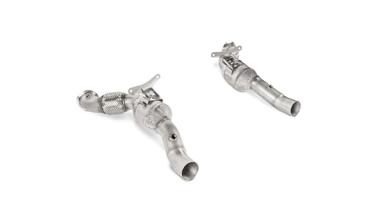 Ferrari 488 GTB / 488 Spider  | Link Pipe Set w/ Cat (SS) image 0