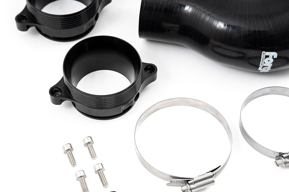 Forge Motorsport Throttle Body Inlet Pipes for Alfa Romeo Giulia Quadrifoglio image 2