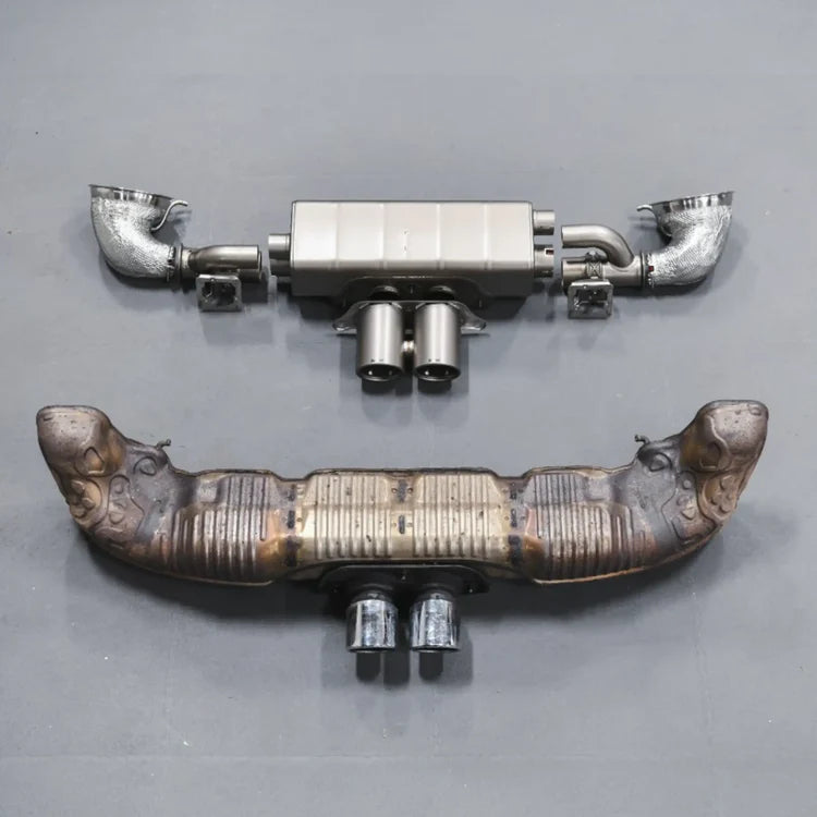 Porsche 911 GT3/ GT3 RS (992)  | Slip-On Race Line Adapter Set (SS) image 1