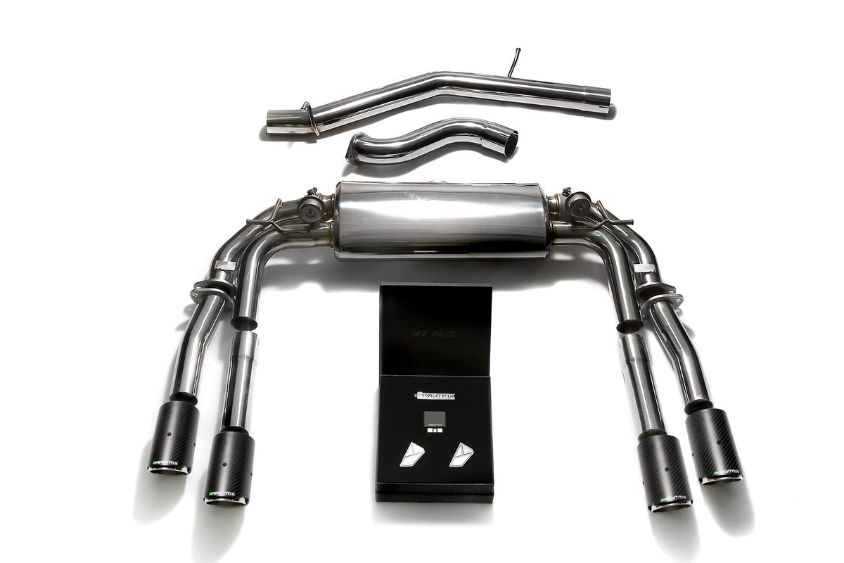 Armytrix Audi S3 Sedan (2013-2020) Valvetronic Exhaust System image 3