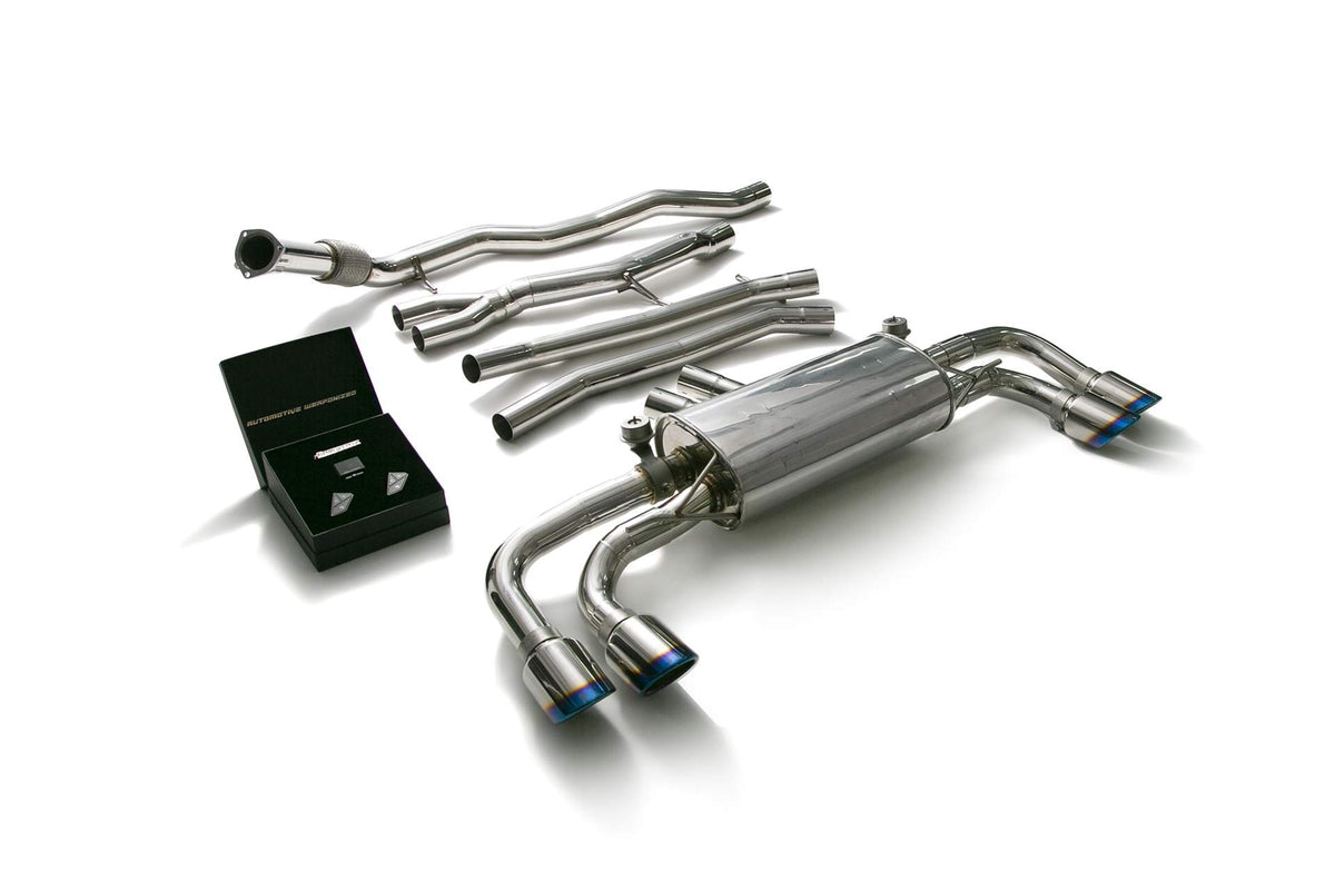 Armytrix Porsche Cayenne E3 3.0 Turbo (2018-Present) valvetronic exhaust system image 1
