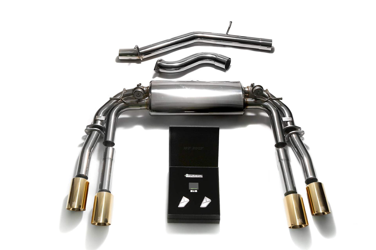 Armytrix Audi S3 Sedan (2013-2020) Valvetronic Exhaust System image 4