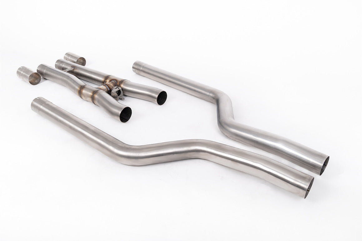 Milltek BMW M5 (F90) OPF/GPF Bypass Pipes image 0