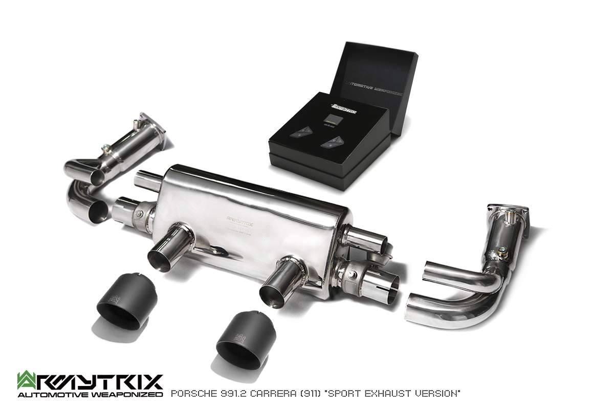 Armytrix Porsche 911 Carrera 991.2 S /4 /4S /GTS (2016-2019) valvetronic exhaust image 2