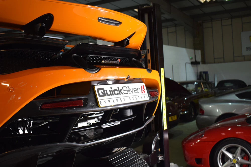 Quicksilver McLaren 720S Ceramic Coated Catalyst Replacement Pipes (2017 on) image 1