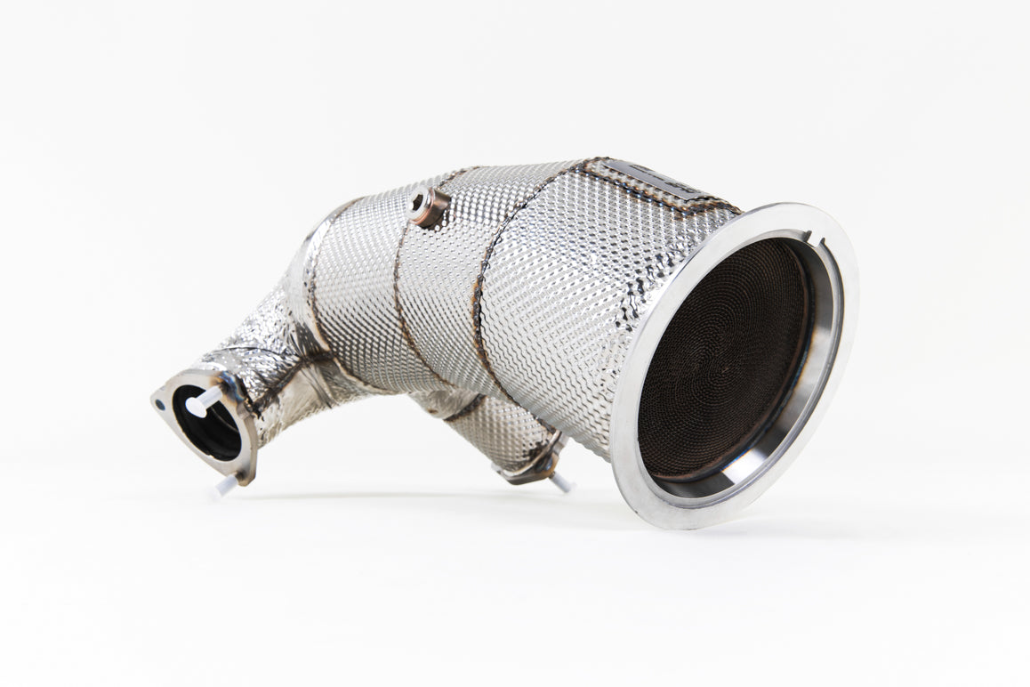 Milltek HJS Tuning ECE Approved Downpipes Audi S4 (B9) image 0