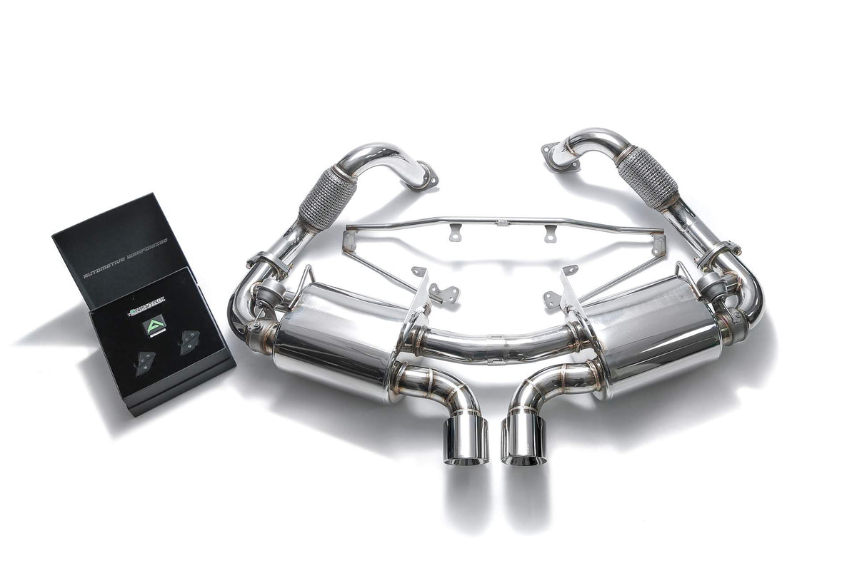 Armytrix Porsche 981 Cayman S/GTS/GT4 (2012-2016) valvetronic exhaust system image 0