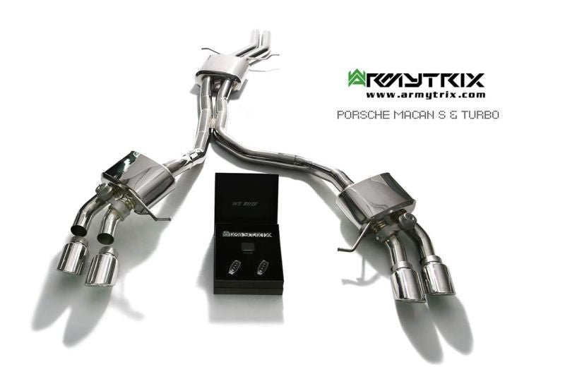Armytrix Porsche Macan S/GTS 3.0 V6 Turbo (2014-2018) valvetronic exhaust system image 0
