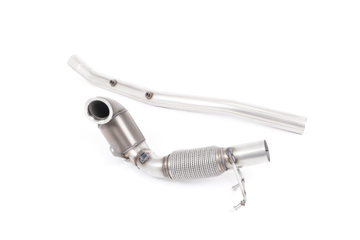 Milltek Large-Bore Downpipe & Hi-Flow Sports Catalyst (GPF Models Only) Audi/VW image 0