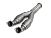 Nissan GT-R (R35)  | Link Pipe (SS) for Aftermarket Turbochargers image 0