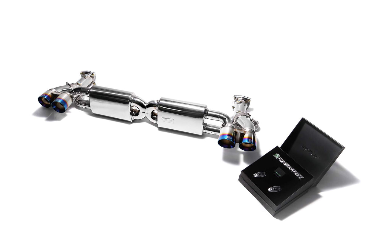 Armytrix Porsche 911 Turbo 991.2 Turbo S (2016-2019 ) valvetronic exhaust system image 1