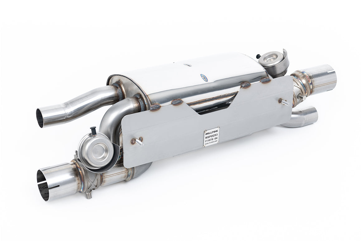 Milltek Porsche 911 (991.2) Rear Silencers image 1