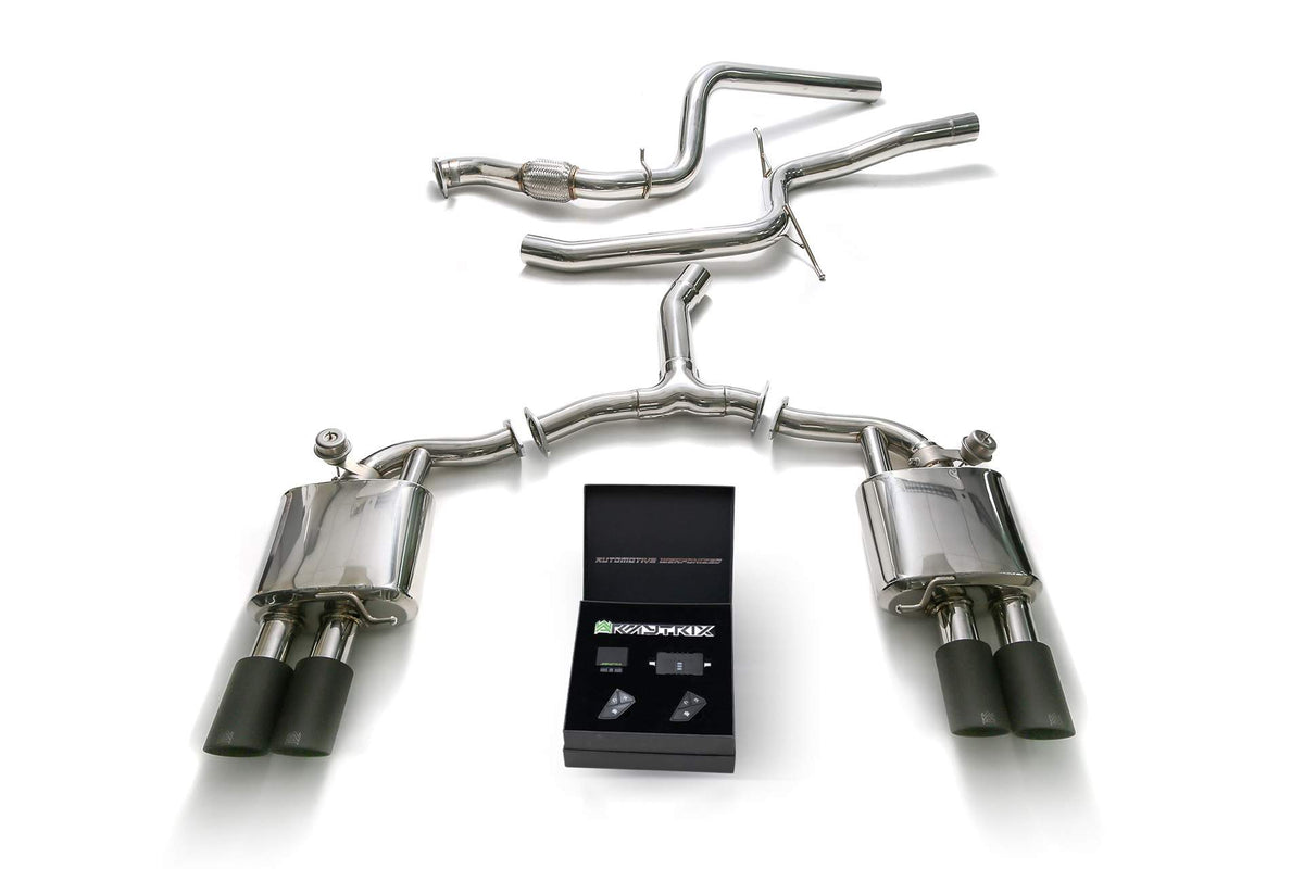 Armytrix Audi A4 B9 2.0 TFSI Sedan/Avant (2WD) 2016- valvetronic exhaust system image 0